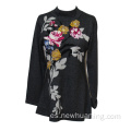 Jumper de lana larga mujer